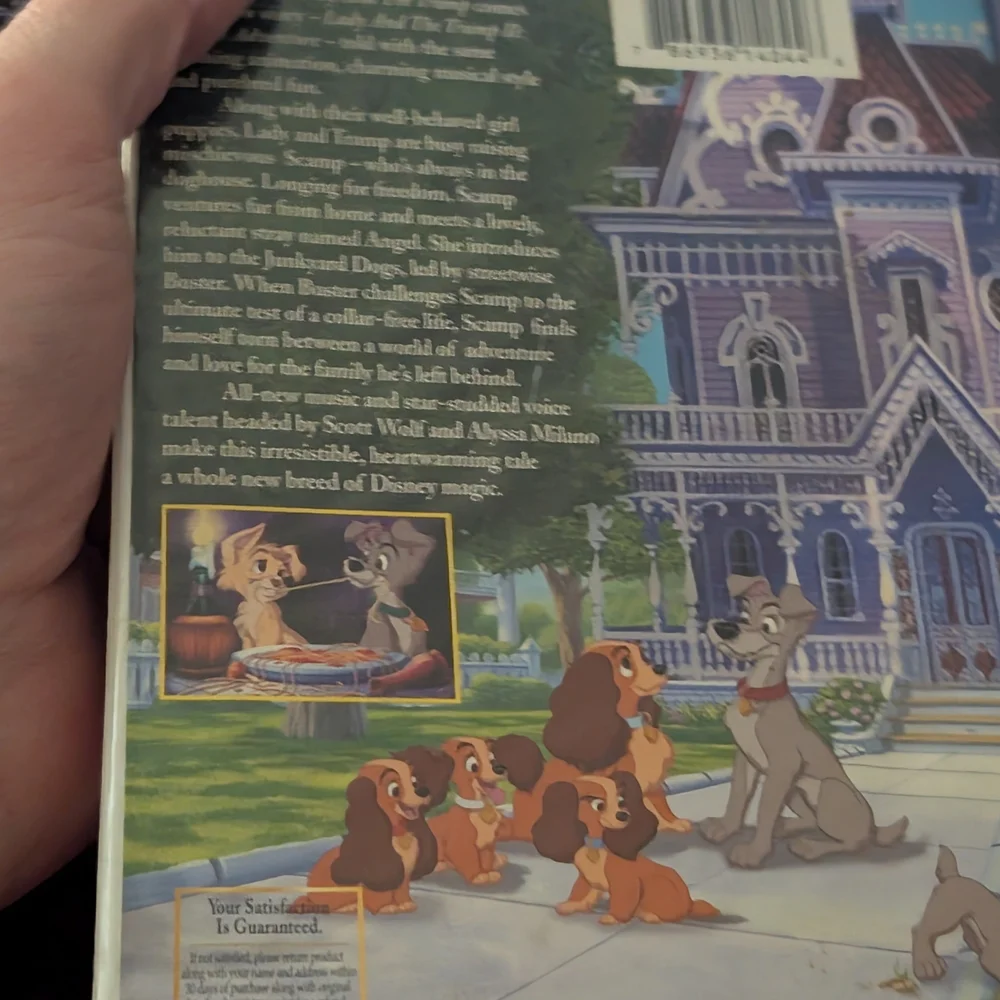 Lady and the Tramp II VHS